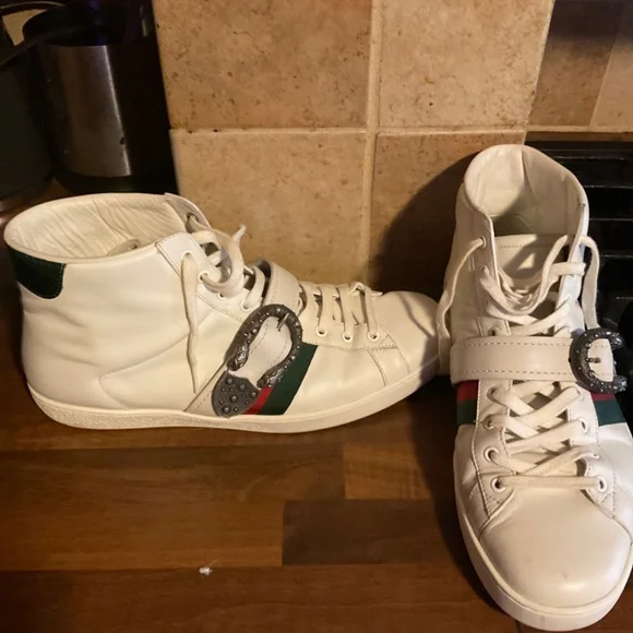 Men Gucci ace high dionysus with buckle size Very rare !!!